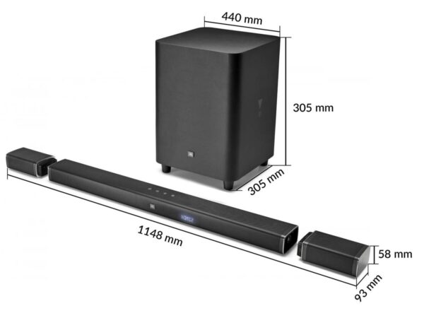 JBL Bar 5.1, Soundbar (schwarz) – Bild 2