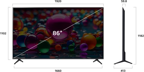 LG 86UA75006LA QNED TV 86" (218 cm), 4K Fernseher, HDR, Smart TV – Bild 4