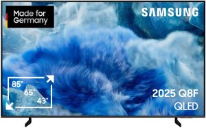 Samsung GQ85Q8FAAUXZG 85 Zoll (216 cm), Smart TV, QLED 4K Fernseher