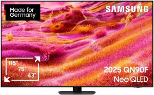 SAMSUNG GQ85QN90FATXZG 85 Zoll (216 cm), NEO QLED, 4K Fernseher, NQ4 AI Gen3 Prozessor