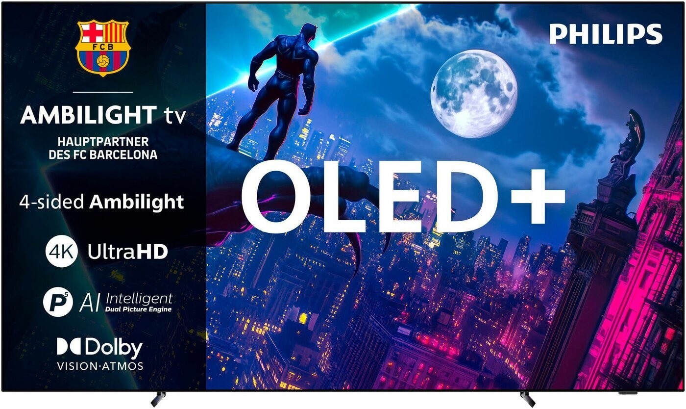 Philips 65OLED950/12 OLED-Fernseher (165 cm/65 Zoll, 4K Ultra HD, Smart-TV)