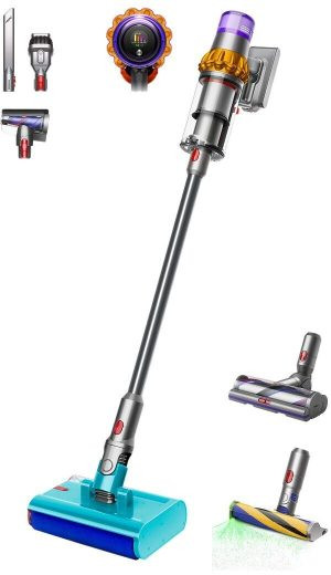 Dyson V15s Detect Submarine Gelb/ Nickel (2023)