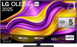 LG OLED55G59LS  55" (139 cm), 4K OLED Fernseher, HDR, Smart TV