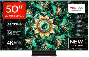 TCL 50Q7C 50 Zoll (127 cm), Google TV, Mini-LED 4K Fernseher