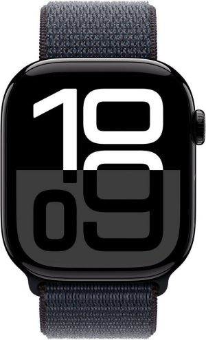 Watch Series 10 GPS 46mm Aluminium Diamantschwarz Sport Loop Tinte