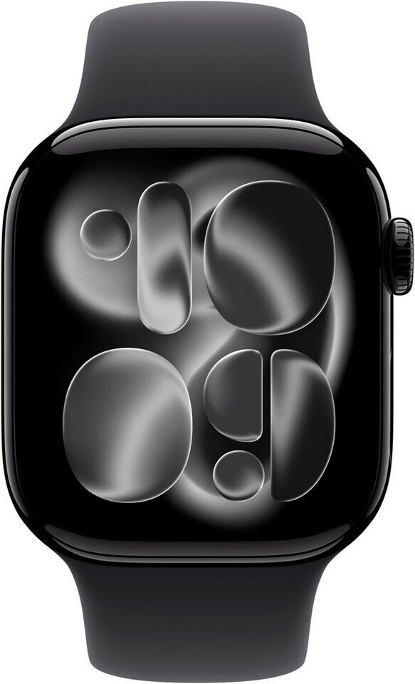 Watch Series 11 GPS 42mm Aluminium Jet Black Sport Band Black S/M