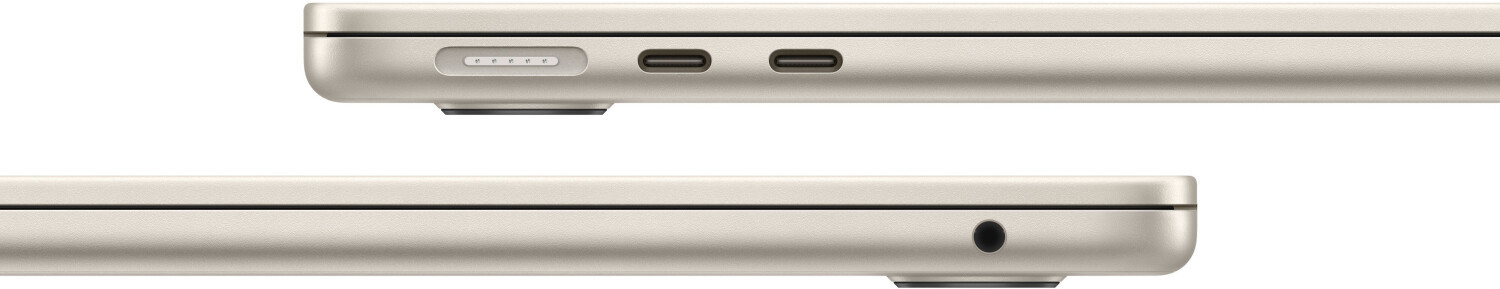 MacBook Air 13.6 M4, 8-Core GPU, 16GB RAM, 256GB SSD - MW0Y3D/A Polarstern – Bild 3