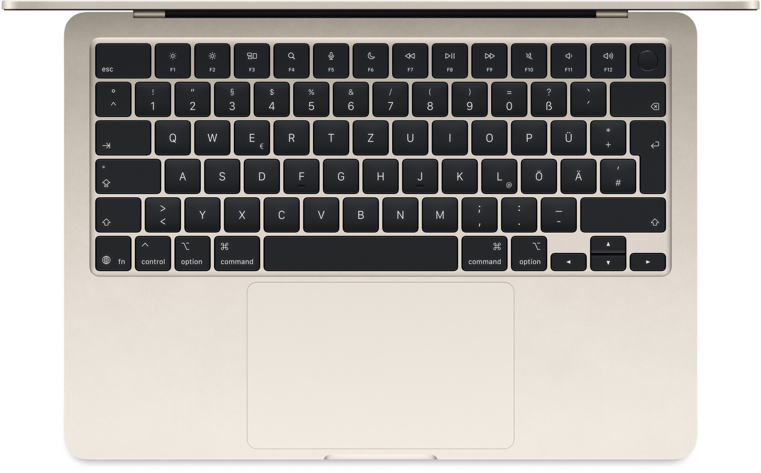 MacBook Air 13.6 M4, 8-Core GPU, 16GB RAM, 256GB SSD - MW0Y3D/A Polarstern – Bild 5