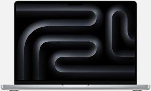 MacBook Pro 14" M4, Standardglas, 16-Core GPU, 24GB RAM, 512GB SSD, Silber