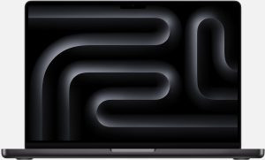 MacBook Pro 14" M4, Standardglas, 16-Core GPU, 24GB RAM, 512GB SSD, Space Schwarz
