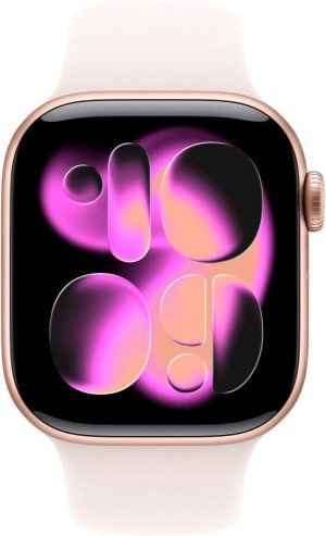 Watch Series 11 5G 42mm Aluminium Rose Gold Sport Band Light Blush S/M