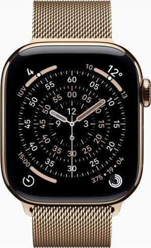 Watch Series 11 5G 42mm Titanium Gold Milanese Loop Gold