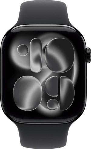Watch Series 11 5G 46mm Aluminium Jet Black Sport Band Black S/M