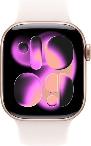 Watch Series 11 GPS 42mm Aluminium Rose Gold Sport Band Light Blush S/M