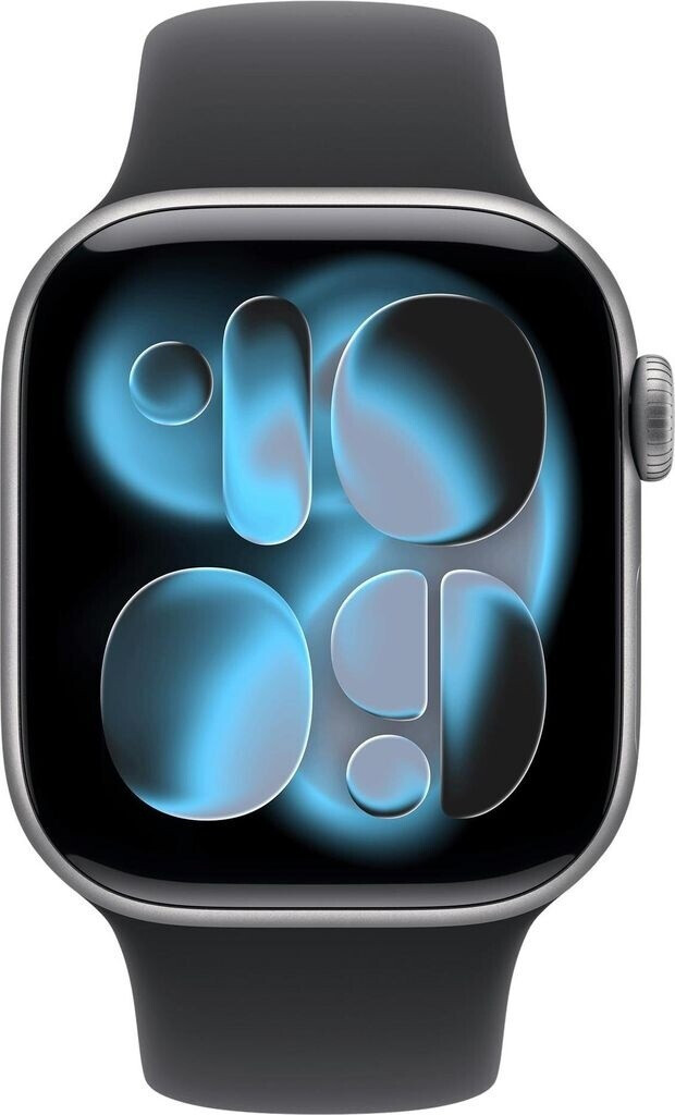 Watch Series 11 GPS 42mm Aluminium Space Gray Sport Band Black M/L