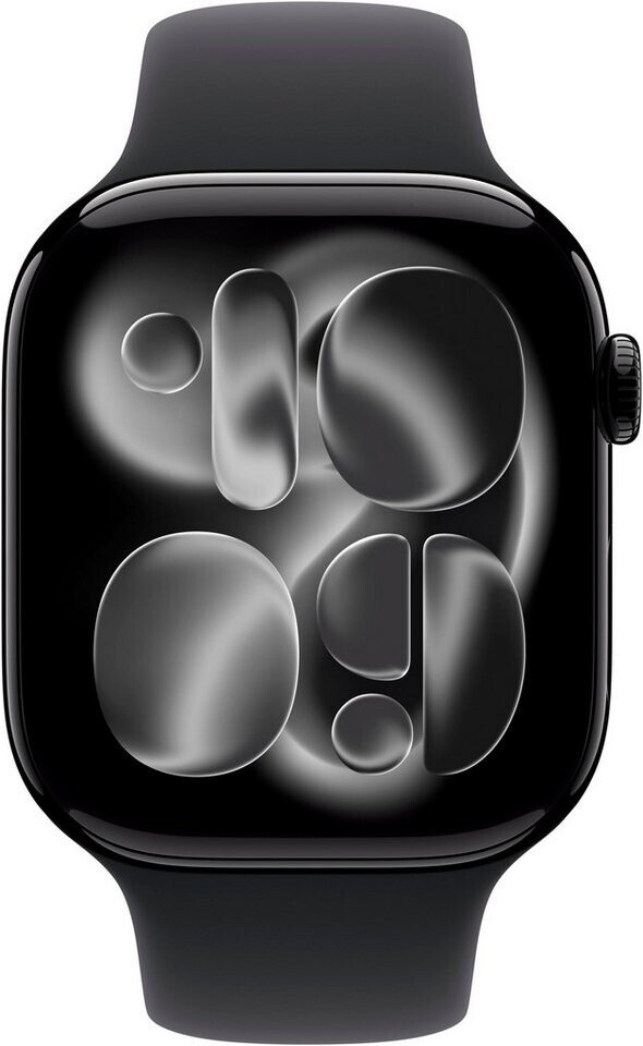 Watch Series 11 GPS 46mm Aluminium Jet Black Sport Band Black S/M