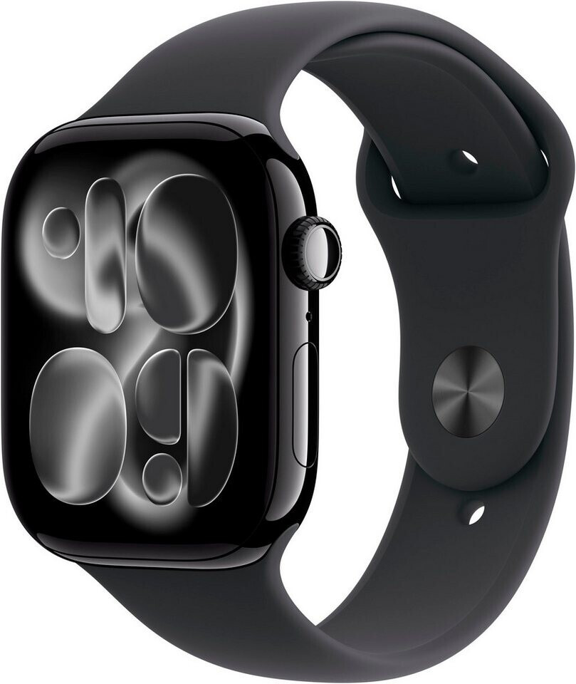 Watch Series 11 GPS 46mm Aluminium Jet Black Sport Band Black S/M – Bild 2