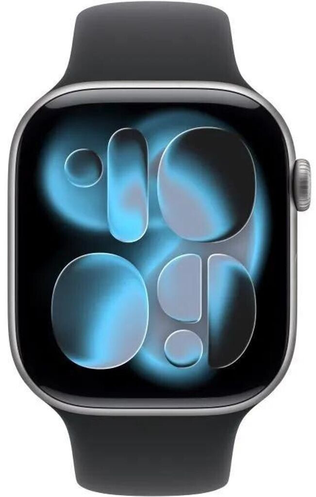 Watch Series 11 GPS 46mm Aluminium Space Gray Sport Band Black M/L