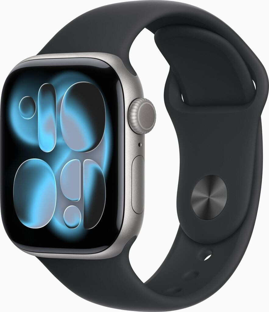 Watch Series 11 GPS 46mm Aluminium Space Gray Sport Band Black M/L – Bild 2