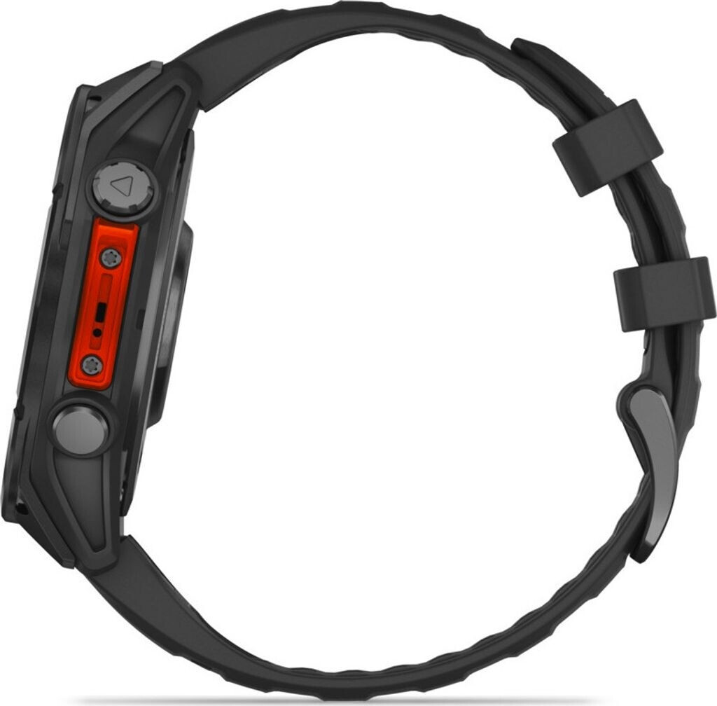 Garmin fenix 8 47mm AMOLED Schwarz/Schiefergrau Silikon-Armband – Bild 3