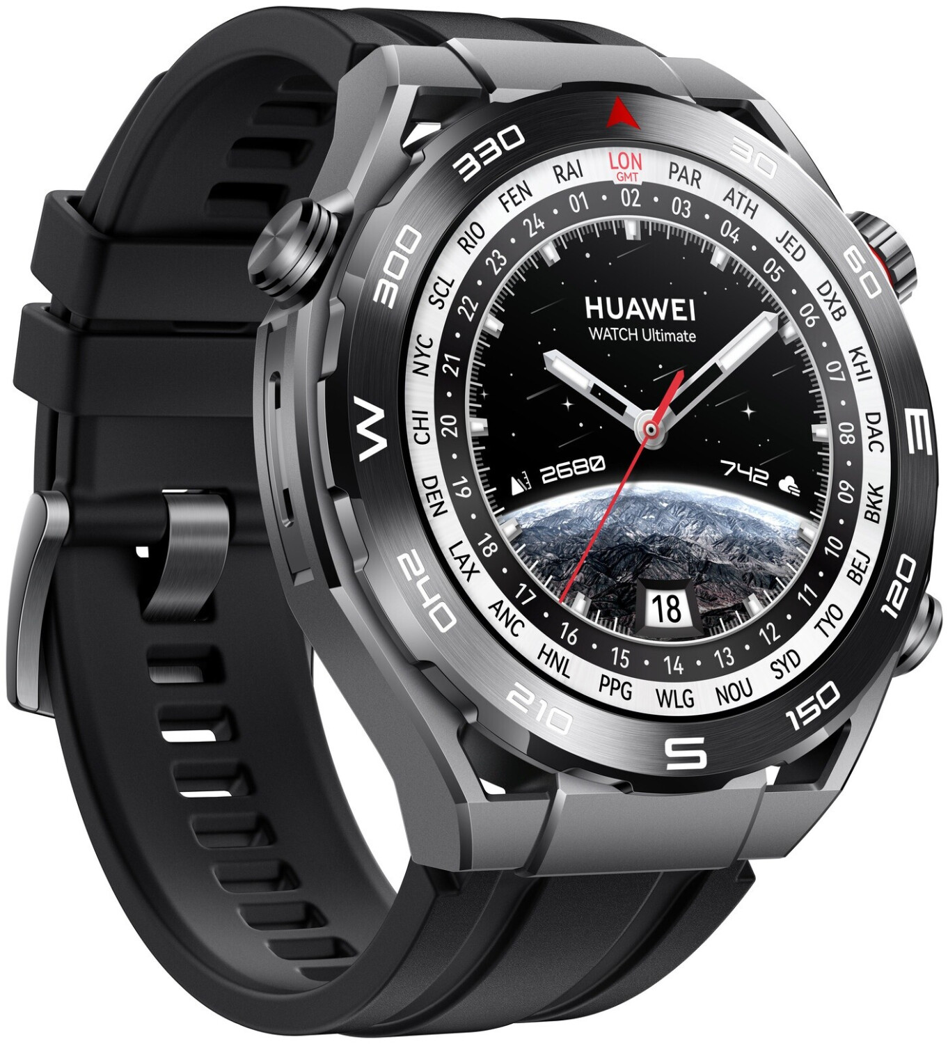 Huawei WATCH Ultimate Entdeckerschwarz – Bild 3
