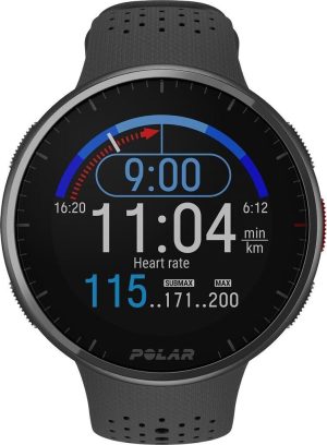 Polar Pacer PRO HR Grau/Schwarz
